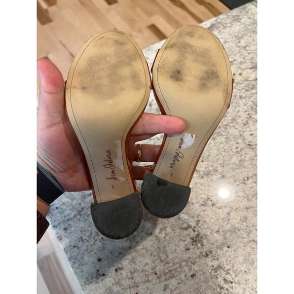 SAM EDELMAN Womens Yaro Heel Sandal - Size 8 - Picture 5 of 6